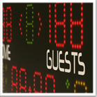 Electronic Wall Mounted Basketball Scoreboards.