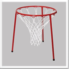 Basketball tripod training ring hoop