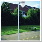 Outdoor Fixed In Ground Netball Posts.