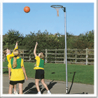 Steel Schools Portable Netball Goals