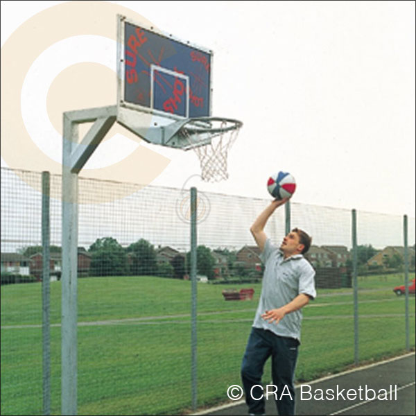 Sure Shot 670 Anti Bandal Steel In Ground Basketball Goal Post Sure Shot 670 Anti Bandal Steel In Ground Basketball Goal Post