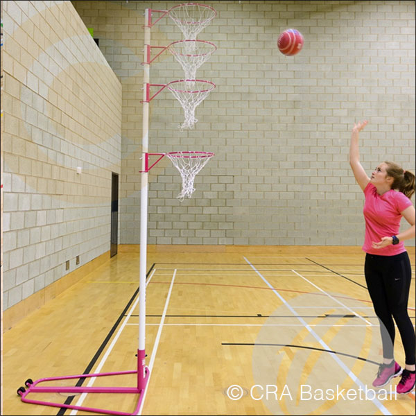 Telescopic Indoor Netball Goal